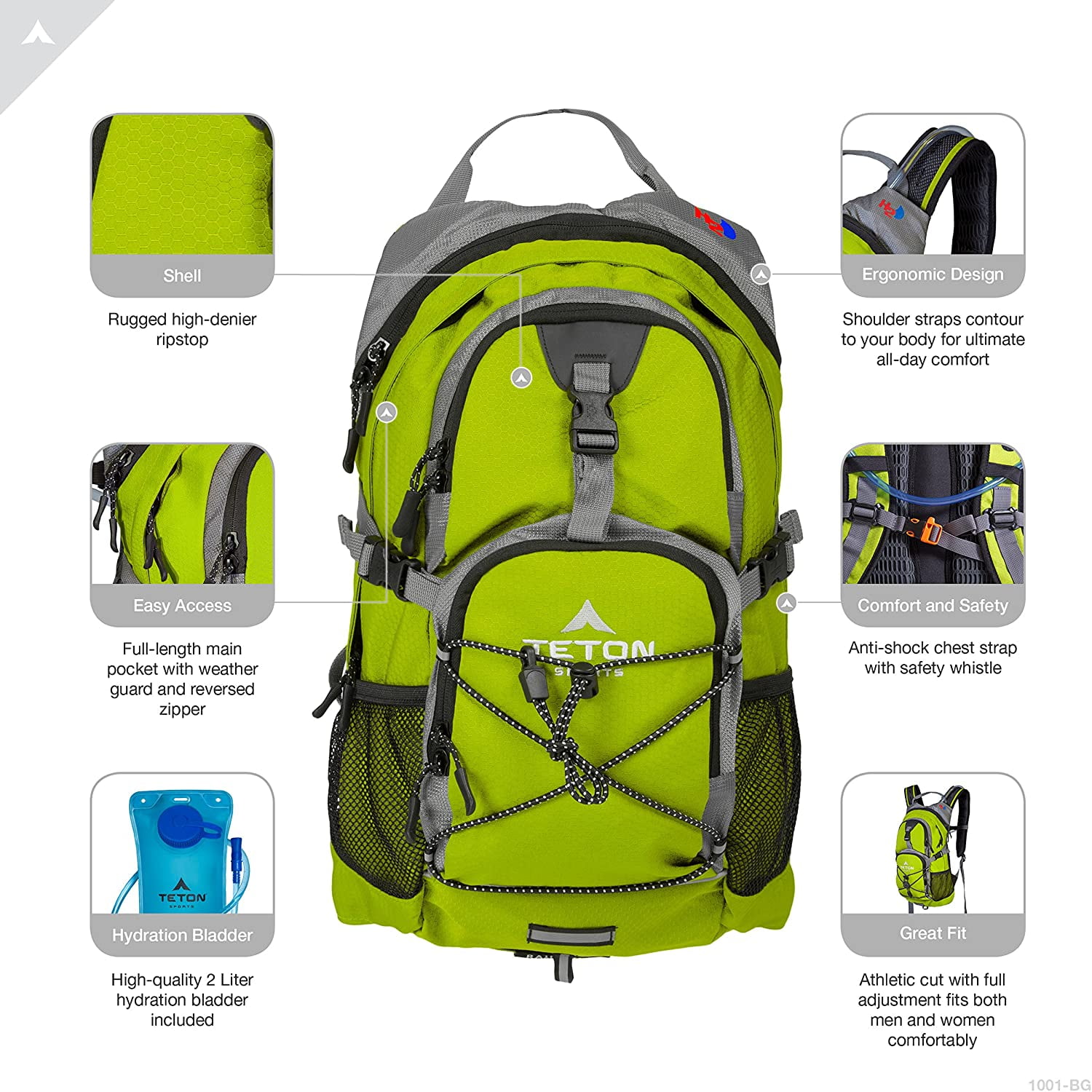 Equipo subir volcan - mochila arnes